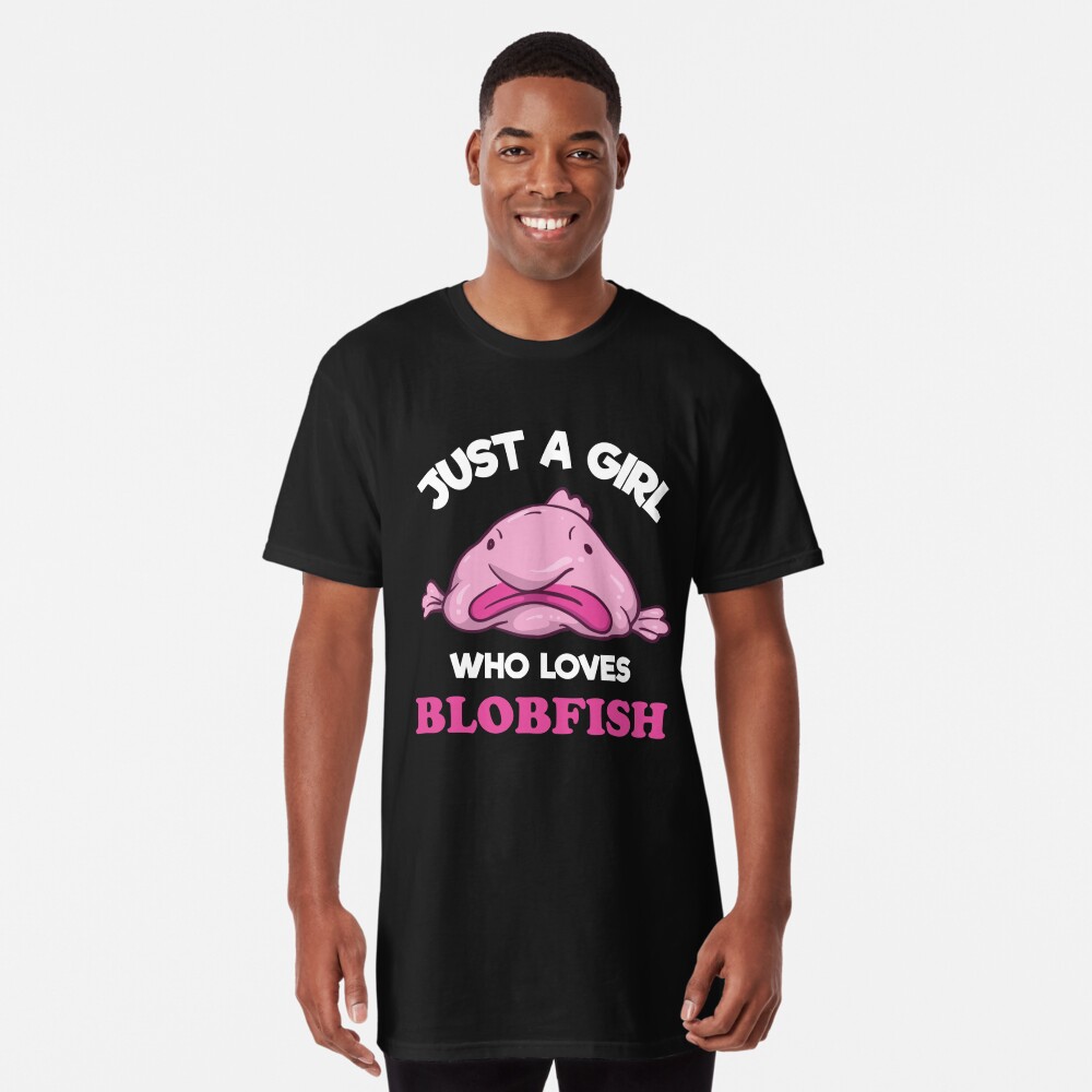 Just A Girl Who Loves Blobfish | Funny Ugly Fish Meme Sweatshirt