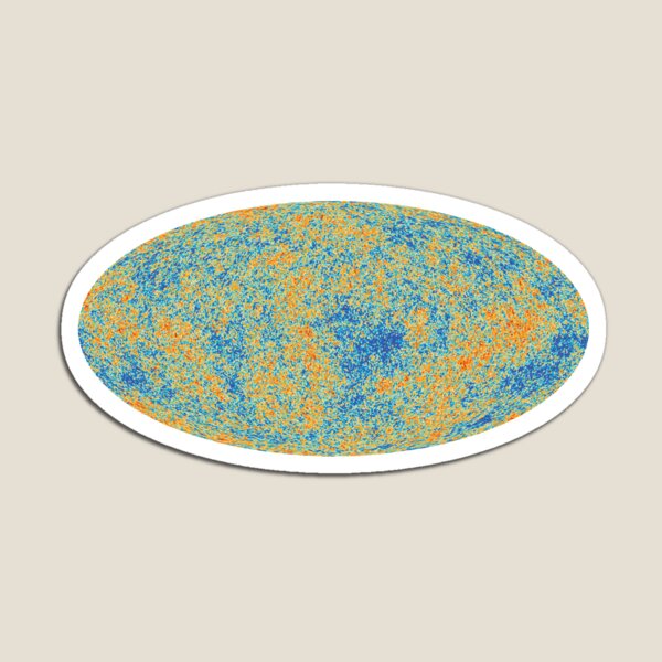 Item preview, Cosmic Microwave Background - Fingerprint of the Big Bang designed and sold by WisdomOfClouds.