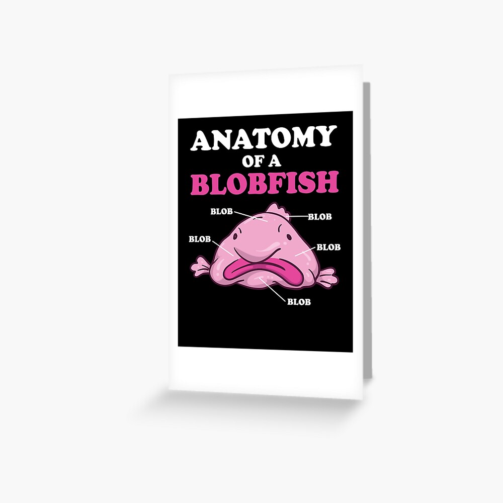 Anatomy Of A Blobfish, Funny Ugly Fish Meme Baby One-Piece for Sale by  BornDesign