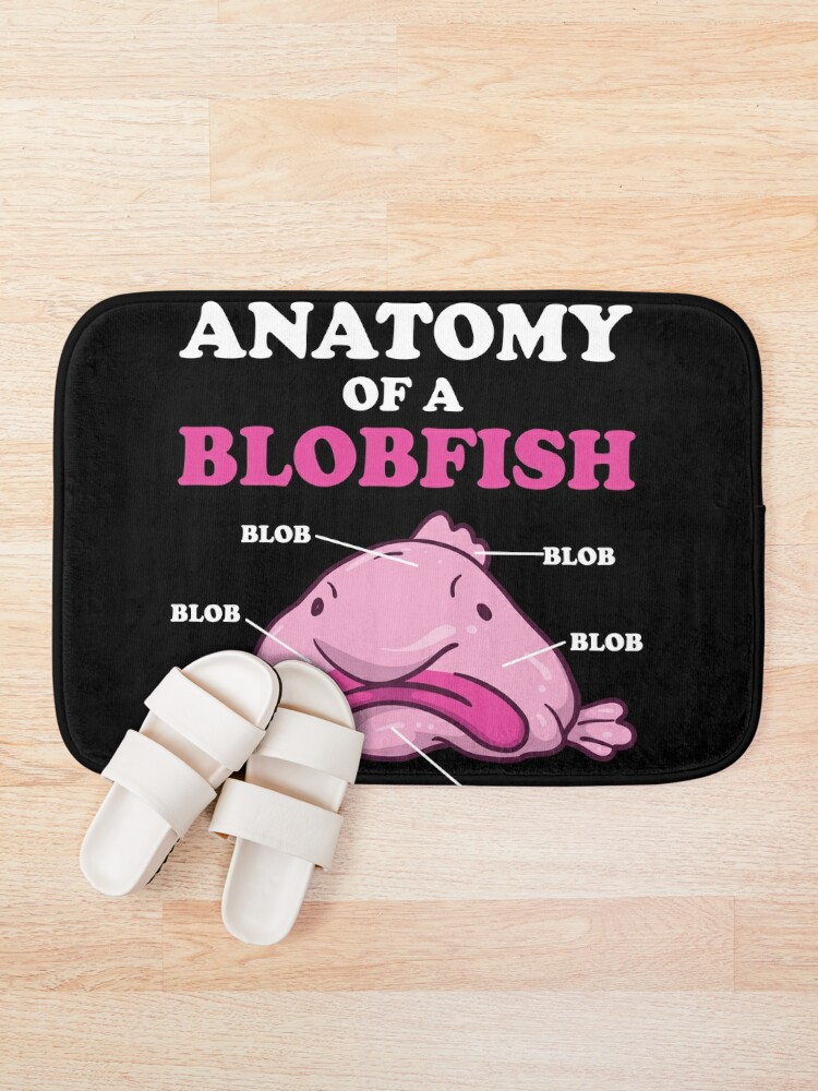 Anatomy Of A Blobfish, Funny Ugly Fish Meme Baby One-Piece for Sale by  BornDesign