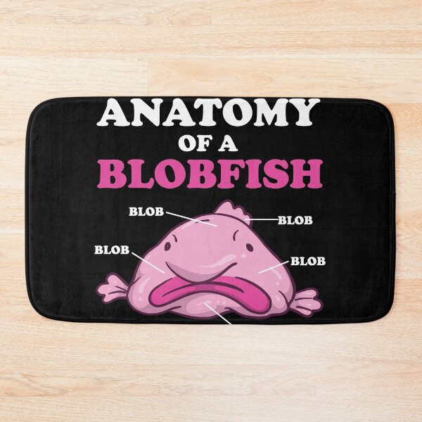 Item preview, Anatomy Of A Blobfish | Funny Ugly Fish Meme designed and sold by BornDesign.