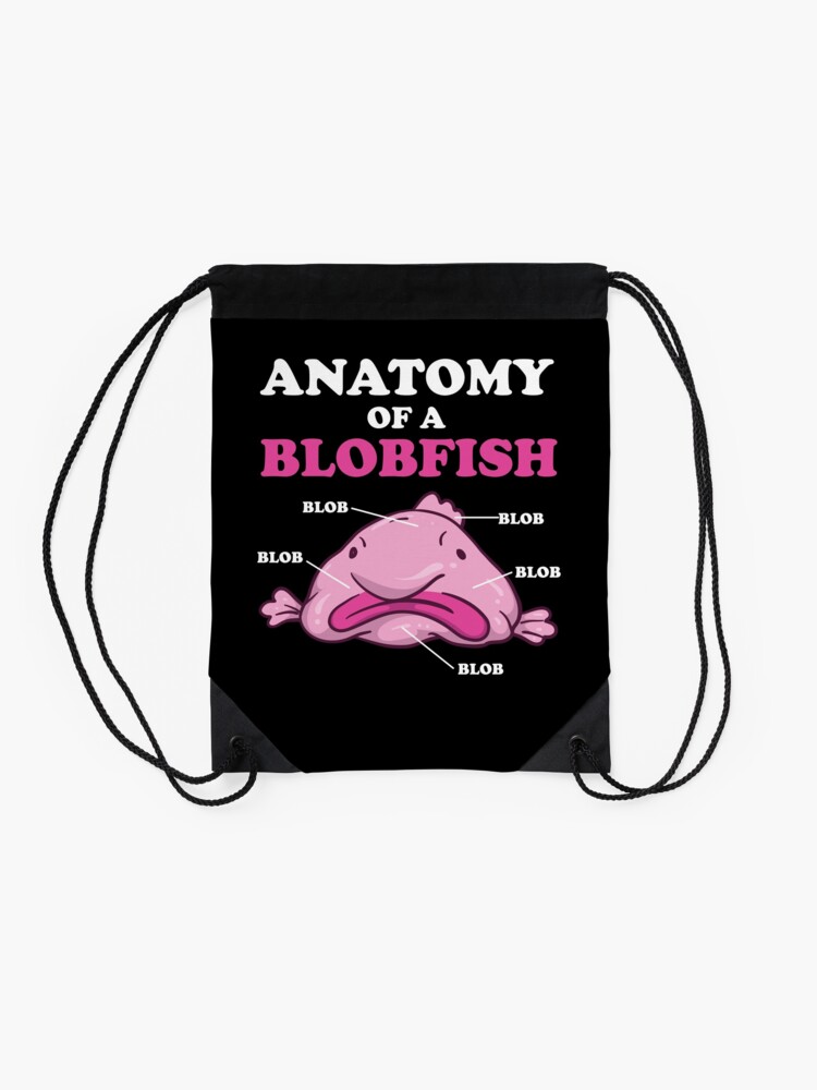 Anatomy Of A Blobfish, Funny Ugly Fish Meme Baby One-Piece for Sale by  BornDesign