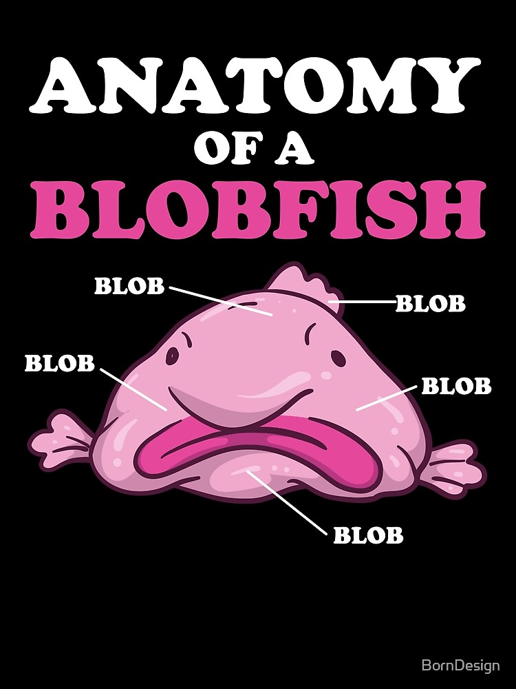 Blobfish ate my homework Meme ugly blob fish T-Shi T-Shirt