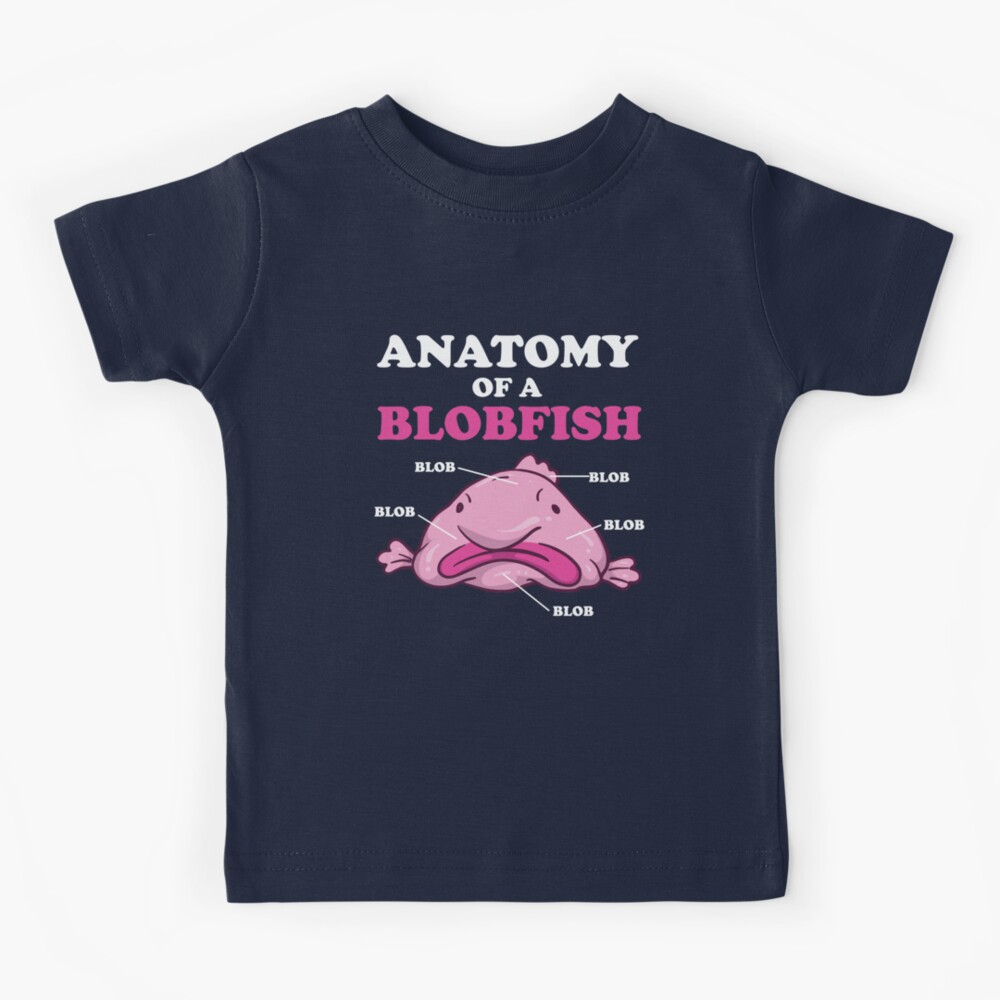 Anatomy Of A Blobfish Funny Meme Ing Kids Men's Premium Tank Top