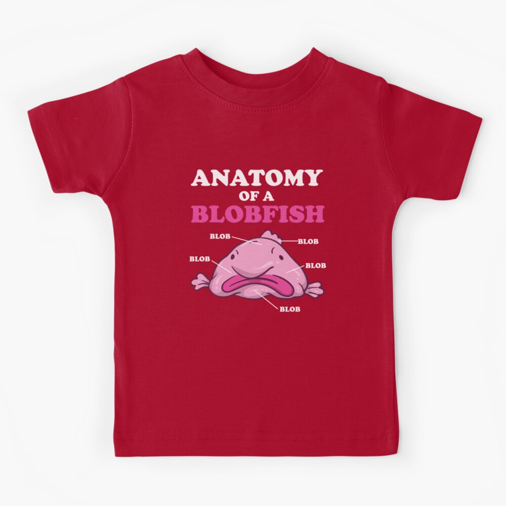 Anatomy Of A Blobfish, Funny Ugly Fish Meme Baby One-Piece for Sale by  BornDesign