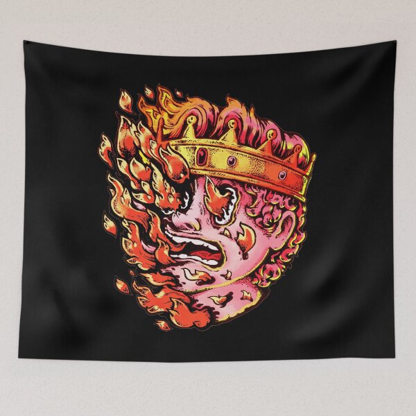 Item preview, Burning King designed and sold by Villainmazk.