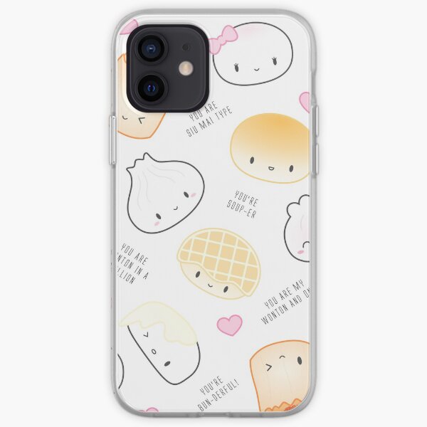 Cute Dimsum Puns iPhone Soft Case