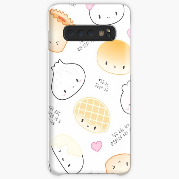 Cute Dimsum Puns Samsung Galaxy Snap Case
