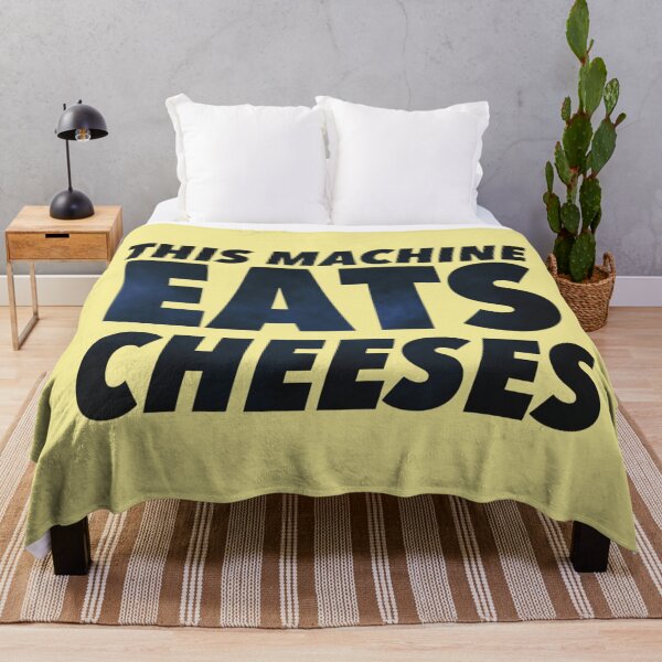 Item preview, This Machine Eats Cheeses designed and sold by weavernap.