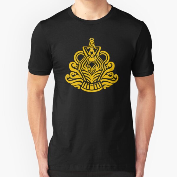Zodiac Sign Aquarius Gold Slim Fit T-Shirt