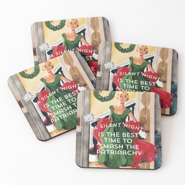 Item preview, A Silent Night Is The Best Time To Smash The Patriarchy designed and sold by AngieFadel.