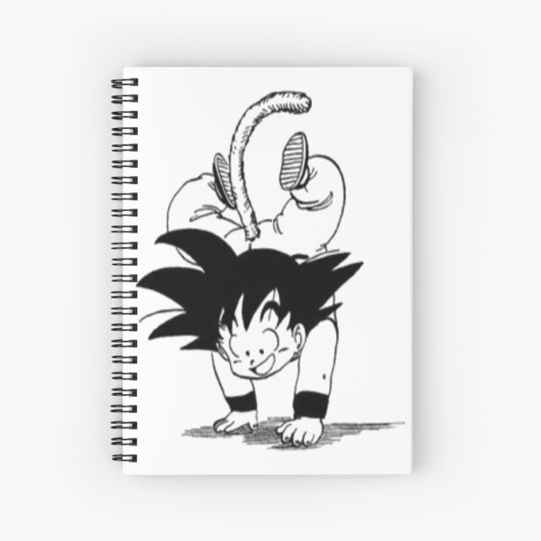 Cuaderno de espiral «¡La tierra tiene a Goku!» de -AnimeAesthetic |  Redbubble