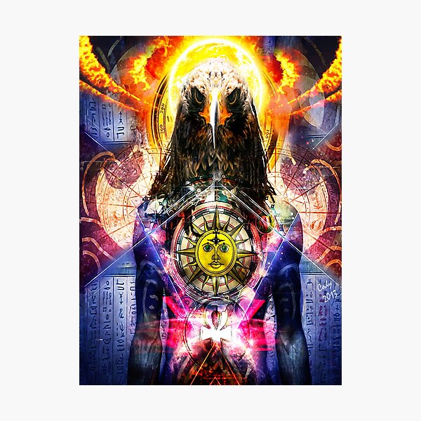 Item preview, Heru The Egyptian God Horus designed and sold by CodyNorris.