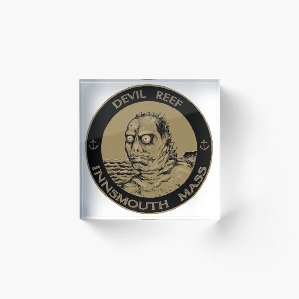 Devil Reef Innsmouth Mass Acrylic Block