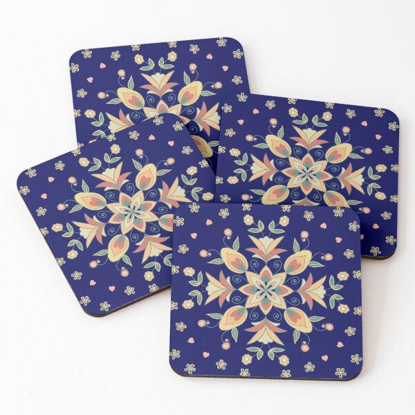 Item preview,  Symmetry Motif in Blue designed and sold by KrisMartin1834.