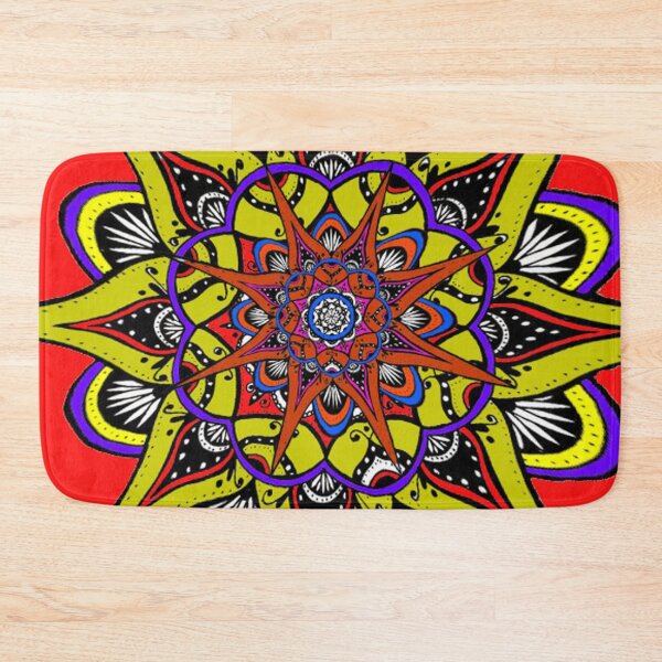 Item preview, Uno Rosa Mondo Mandala designed and sold by AuntyReni.