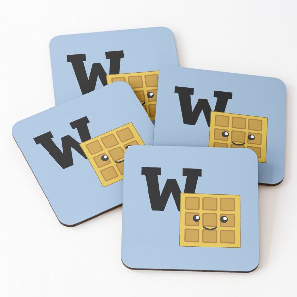 Item preview, W is for Waffle designed and sold by Hedgie Designs.
