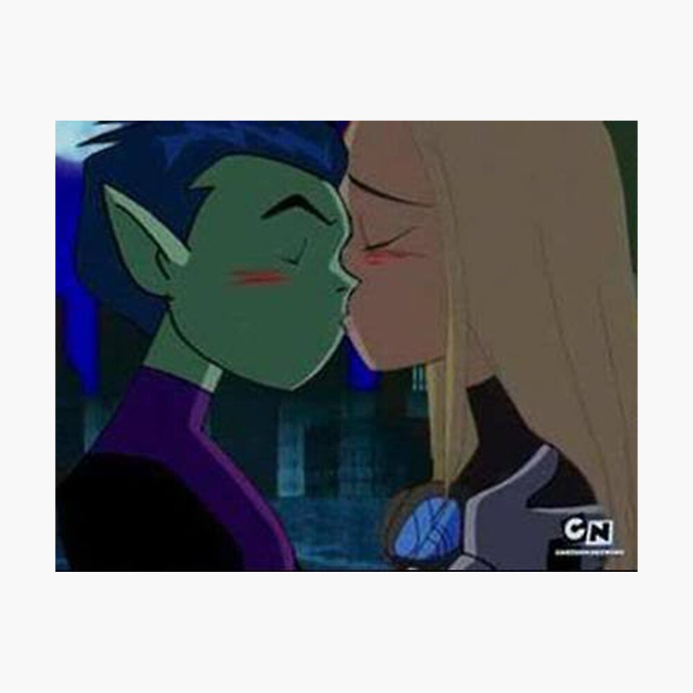 Teen Titans - Beast Boy x Terra - Kiss