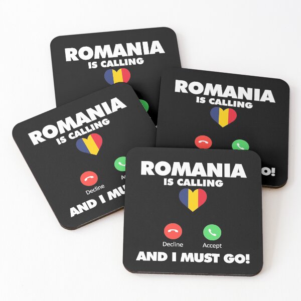 Item preview, Romania is Calling and I Must Go designed and sold by HelloFromAja.