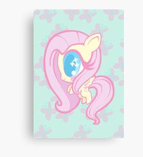 Weeny My Little Pony- Fluttershy Canvas Print