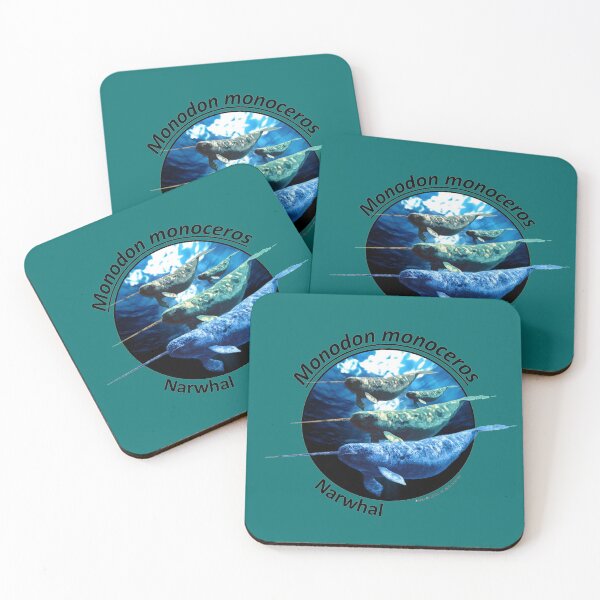 Item preview, Narwhal - Monodon monoceros Marine Biology designed and sold by 28TEES.