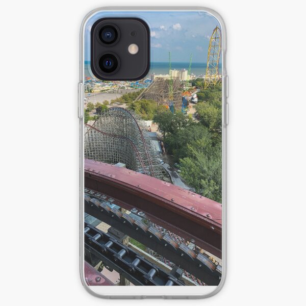 Steel Vengeance Ft. Magnum, Gemini, top thrill dragster, and slingshot iPhone Soft Case
