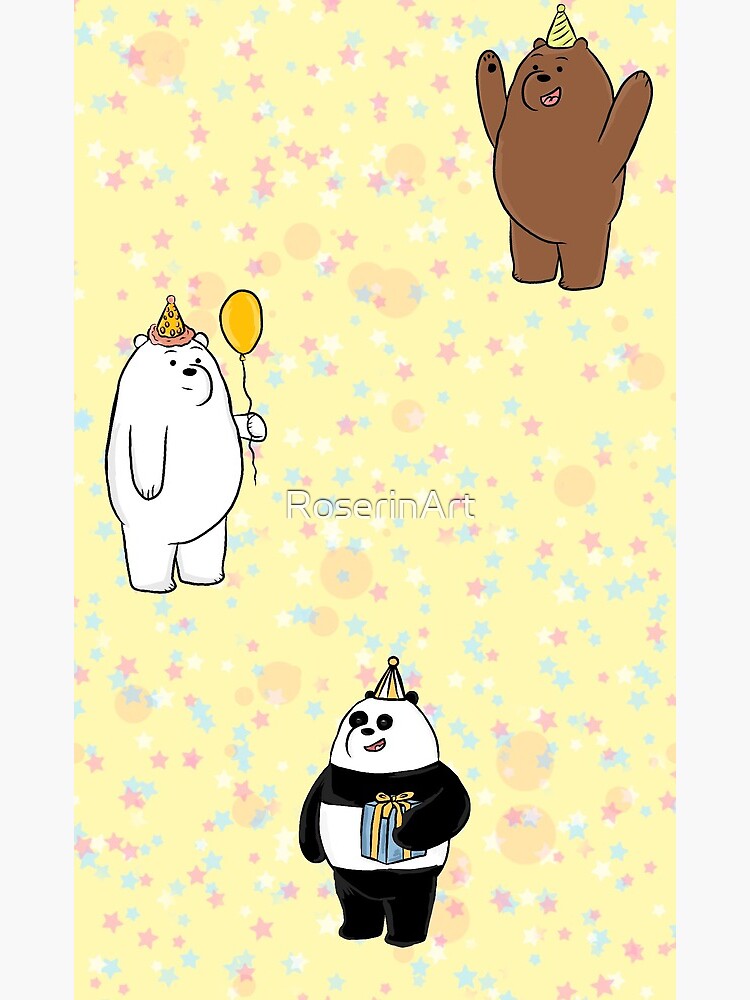 Featured image of post Ice Bear We Bare Bears Happy Birthday Setiap pembelian happy meal akan mendapatkan buku atau mainan