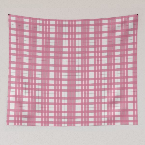 Item preview, Pink and White Plaid Pattern designed and sold by redjaygraphics.