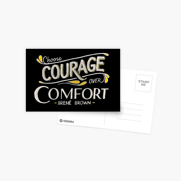 Choose Courage Postcard