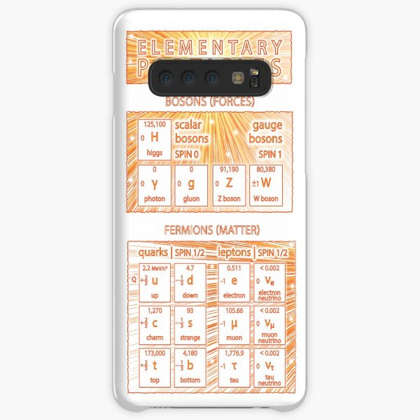 Elementary Particles of the Standard Model Samsung Galaxy Snap Case