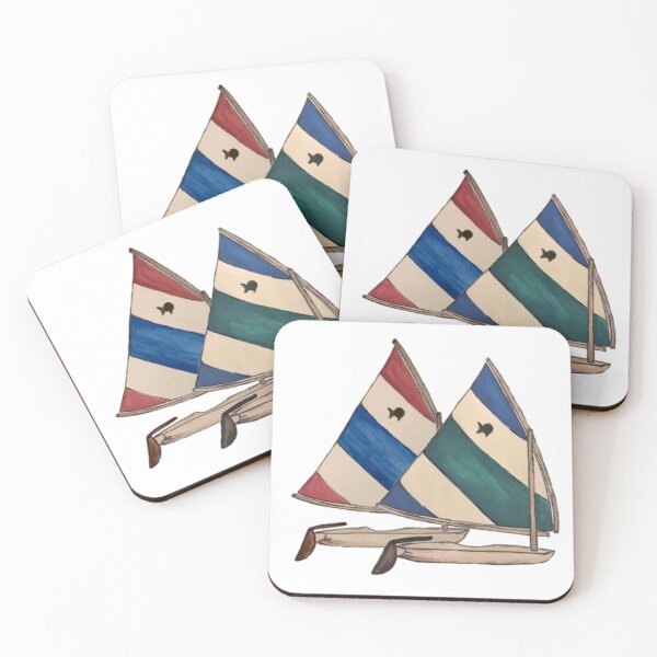 Item preview, sunfish sailboats designed and sold by Sarah Klos.