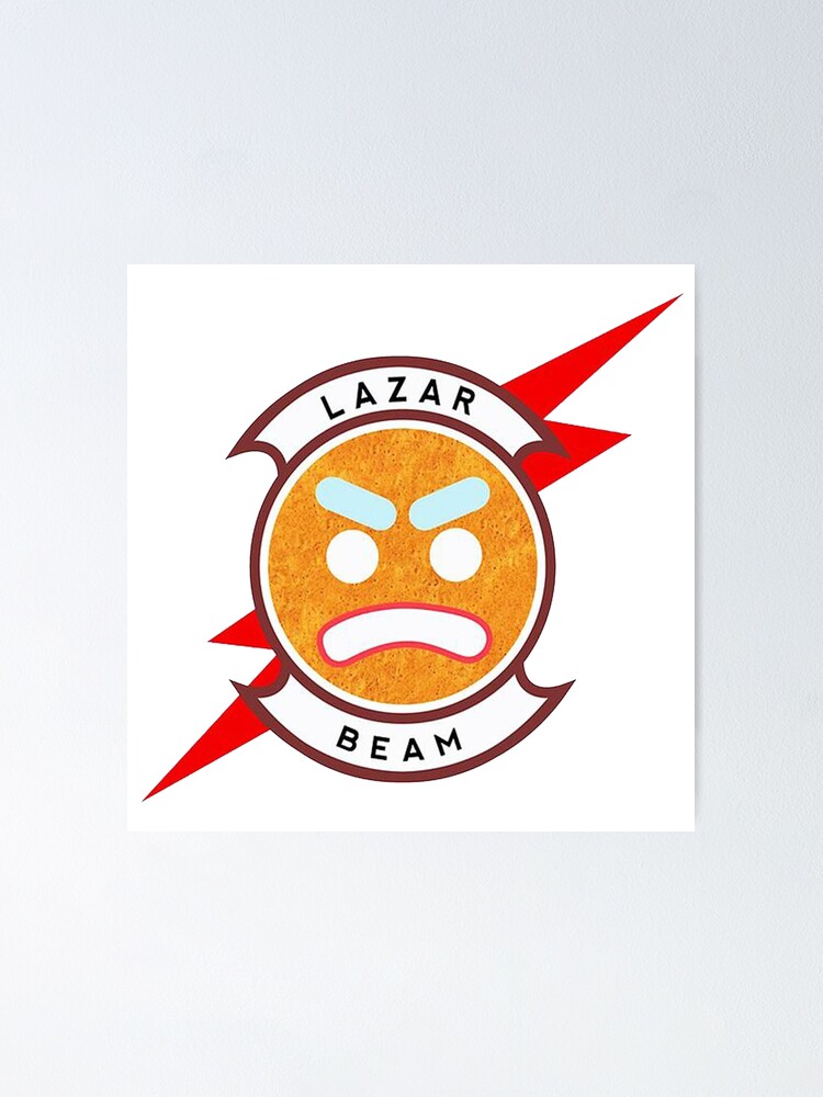 Lazarbeam Logo Gingy Graphic Poster By Joejenx Redbubble