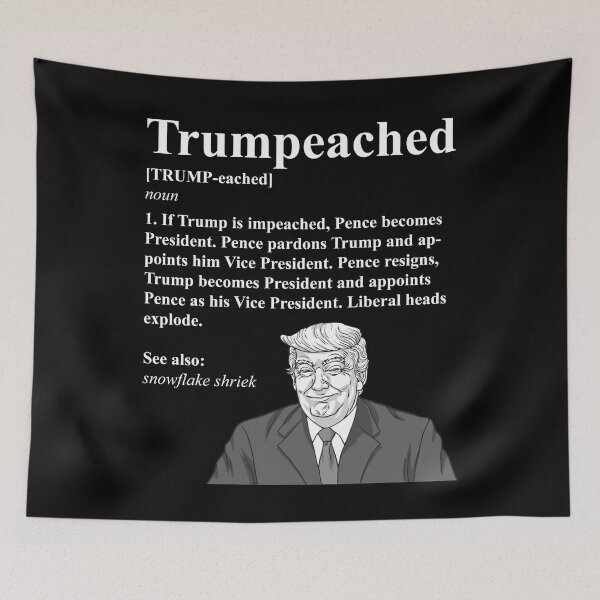 Item preview, Trumpeached Definition Funny Trump Impeach Shirt designed and sold by zenpatterns.