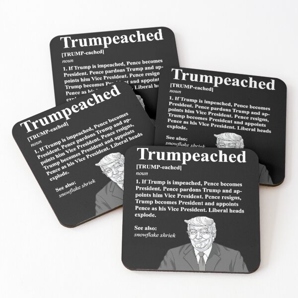 Item preview, Trumpeached Definition Funny Trump Impeach Shirt designed and sold by zenpatterns.