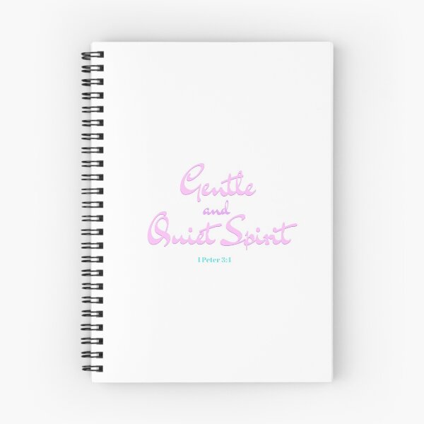 Item preview, Christian quote gentle and quiet spirit designed and sold by pureheartvision.