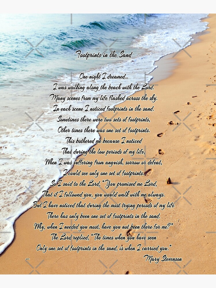 FootPrints in the Sand by Delights