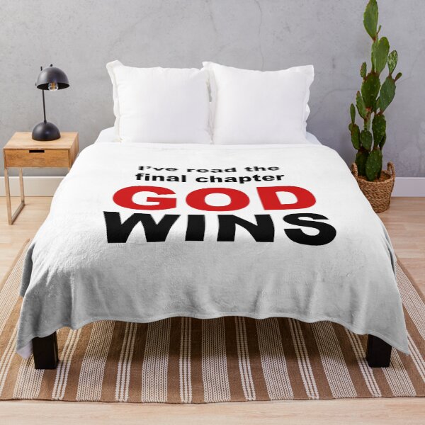 Item preview, I've Read The Final Chapter God Wins designed and sold by Sabot.