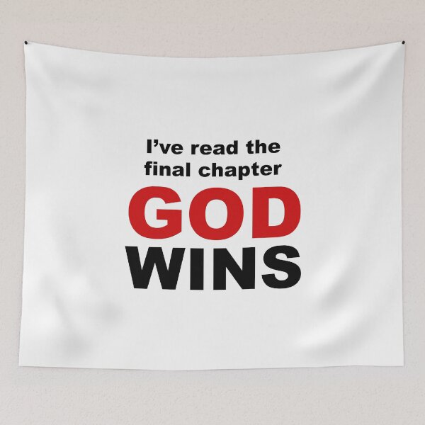 Item preview, I've Read The Final Chapter God Wins designed and sold by Sabot.