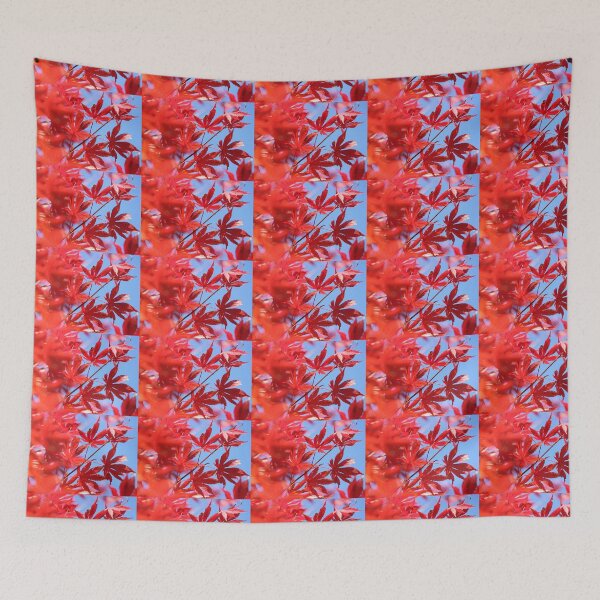 Item preview, Fiery Fall Colour: Red Maple Leaves designed and sold by Imladris01.