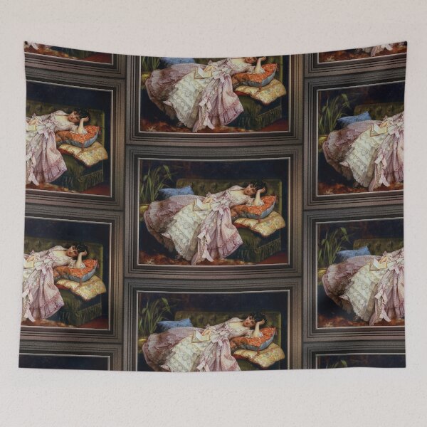 Item preview, Sweet Doing Nothing by Auguste Toulmouche designed and sold by Xzendor7 Digital Art Creations.