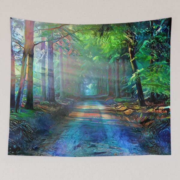 Item preview, Cold Spring Morning Roads designed and sold by Alyxandre.
