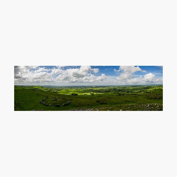 Loughcrew Panorama Photographic Print