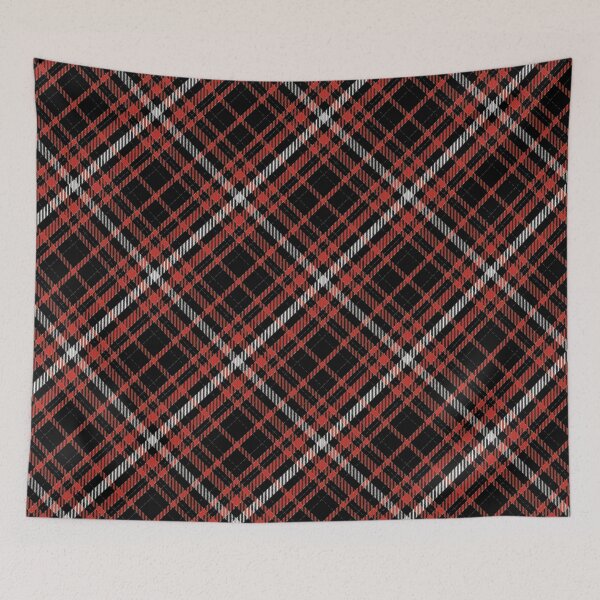 Item preview, Black, Red, and White Plaid Pattern designed and sold by redjaygraphics.