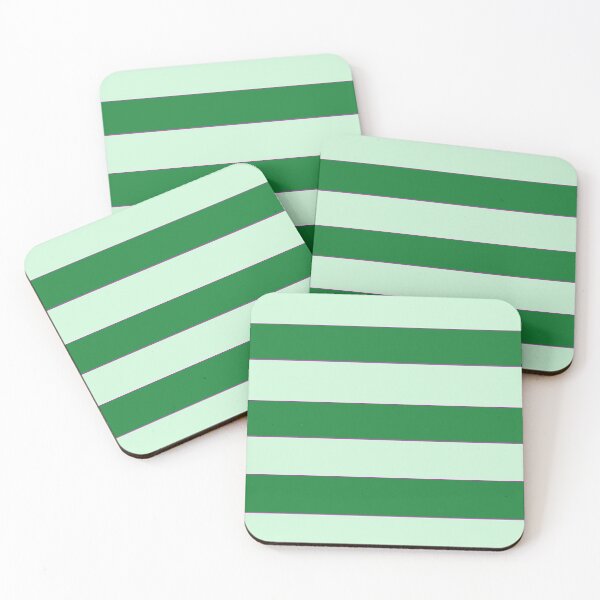 Item preview, Green stripes pattern designed and sold by tetibright.