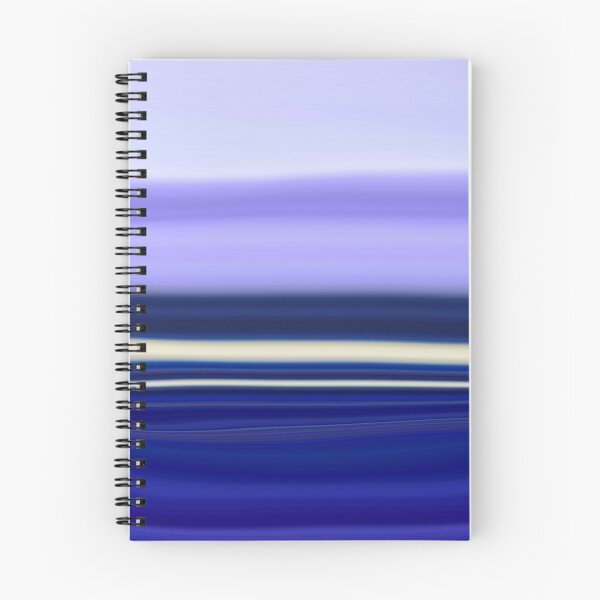 Item preview, Blue and White Horizontal Stripe Pattern designed and sold by thesnowwhyte.