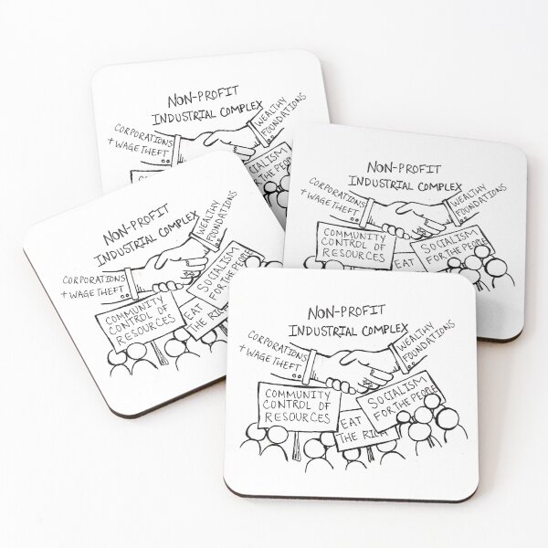 Item preview, Non-Profit Industrial Complex - black and white designed and sold by gabyraqueljulia.