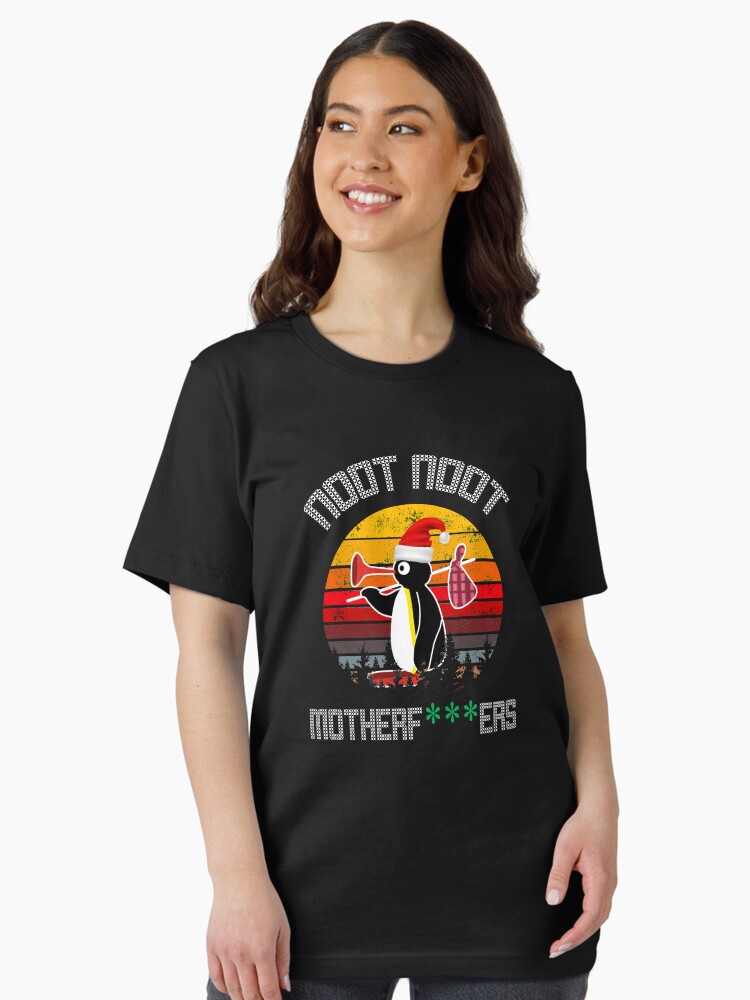 Imagen 2 de 7, Camiseta esencial con la obra Noot Noot Pingu Motherfu regalo de Navidad, diseñada y vendida por samer11.