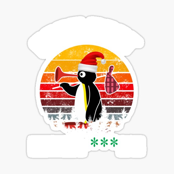 Vista previa del artículo con la obra «Noot Noot Pingu Motherfu regalo de Navidad», diseñado y vendido por samer11.