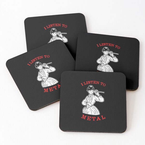 Item preview, I Listen To Metal designed and sold by Yipptee Shirts.