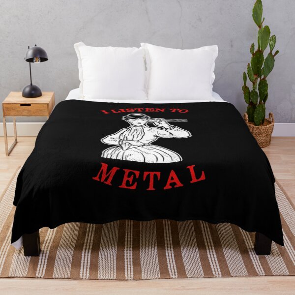 Item preview, I Listen To Metal designed and sold by Yipptee Shirts.